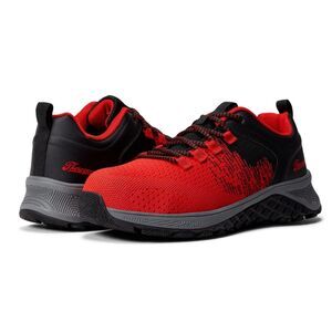 Thorogood Men's AST Low work sneaker in a red and black Size: 14 M